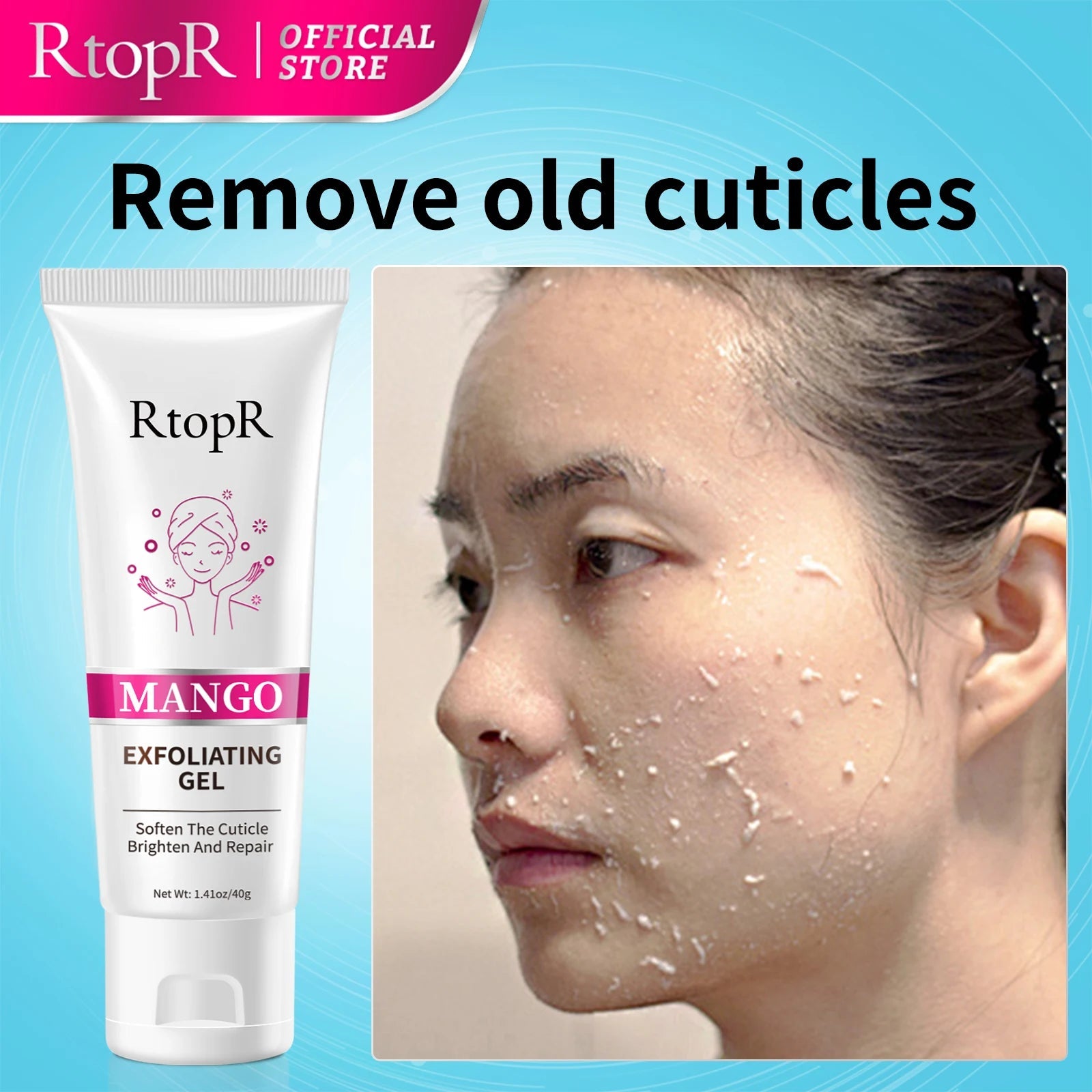 Face Exfoliating Cream for Whitening and Acne Treatment Vervelle