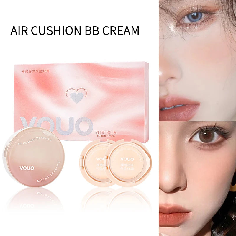 Concealing Cushion BB Cream – Hydrating, Long-Lasting with 2 Refills Vervelle