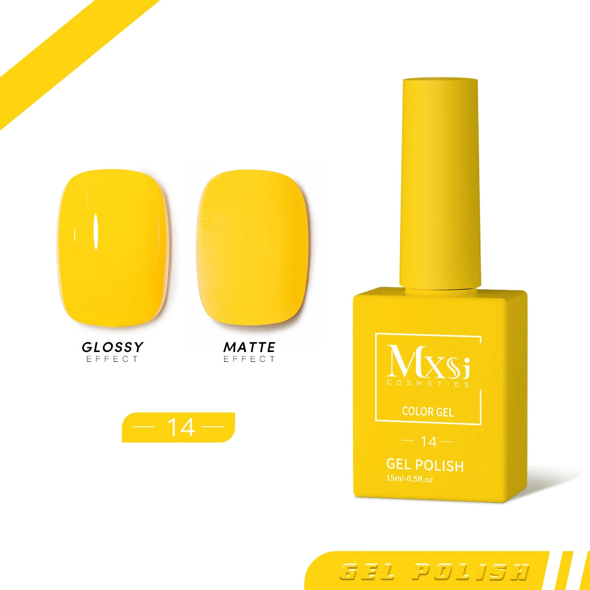 Mxsi 15ml Gel Nail Polish Neon & Pastel UV Gel Varnish