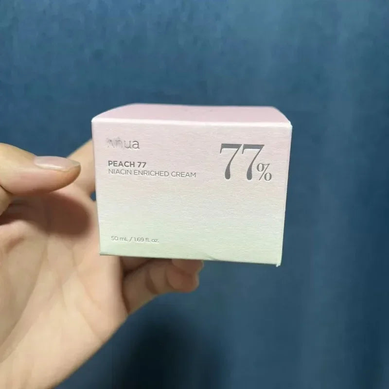 Anua Peach 77% Niacinamide Cream 50ml Lighten The Marks And Brightens The Skin Tone Repair Firming Skin Tightening Cream