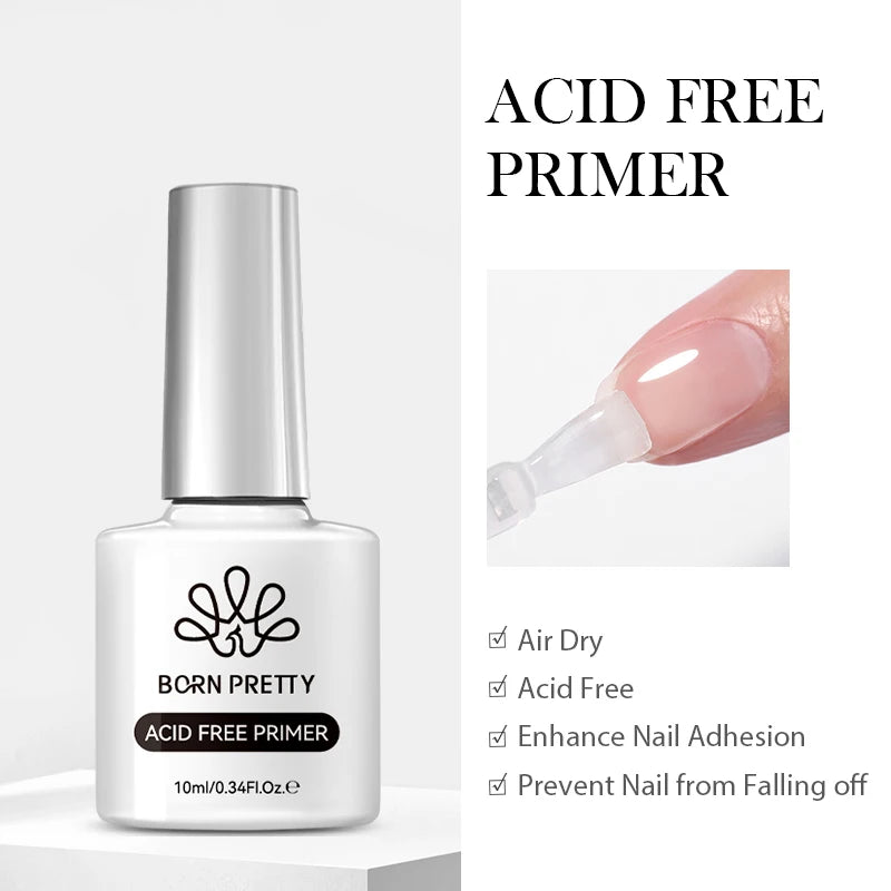 BORN PRETTY Jelly Nude Gel Nail Polish 10ml Light Pink