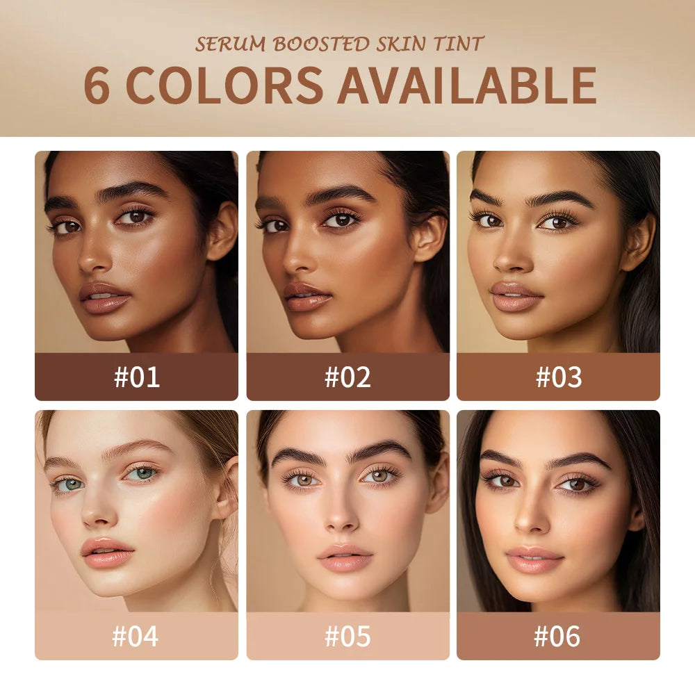 Skin Tint Foundation Stick 6 Colors High Coverage Balm Vervelle
