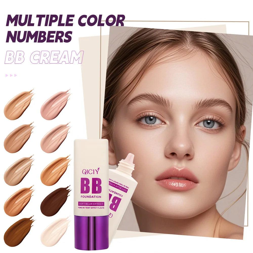 BB Cream Liquid Foundation – Long-Lasting Concealer for All Skin Tones Vervelle
