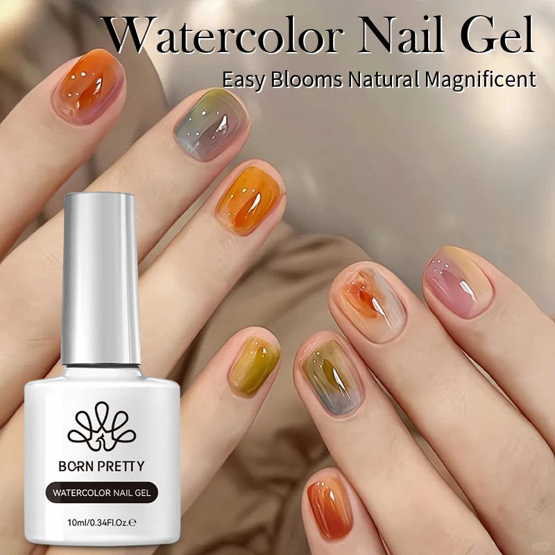 BORN PRETTY Jelly Nude Gel Nail Polish 10ml Light Pink