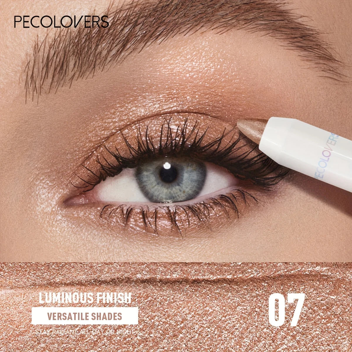 Waterproof Eyeshadow Stick Long-Lasting Neutral Brown