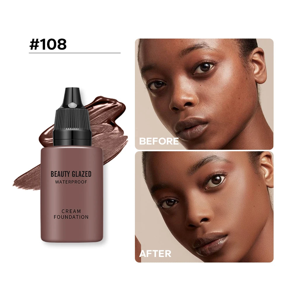 Flawless 9-Color Waterproof Concealer Foundation