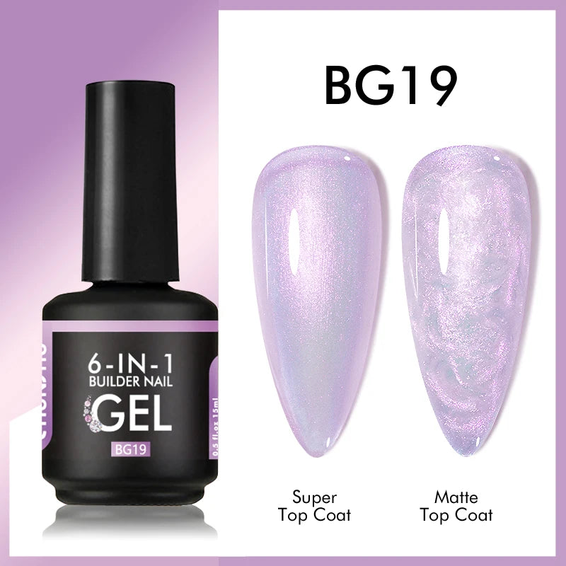 CHUNSHU 6-in-1 Extension UV Gel Polish 15ml Builder Gel