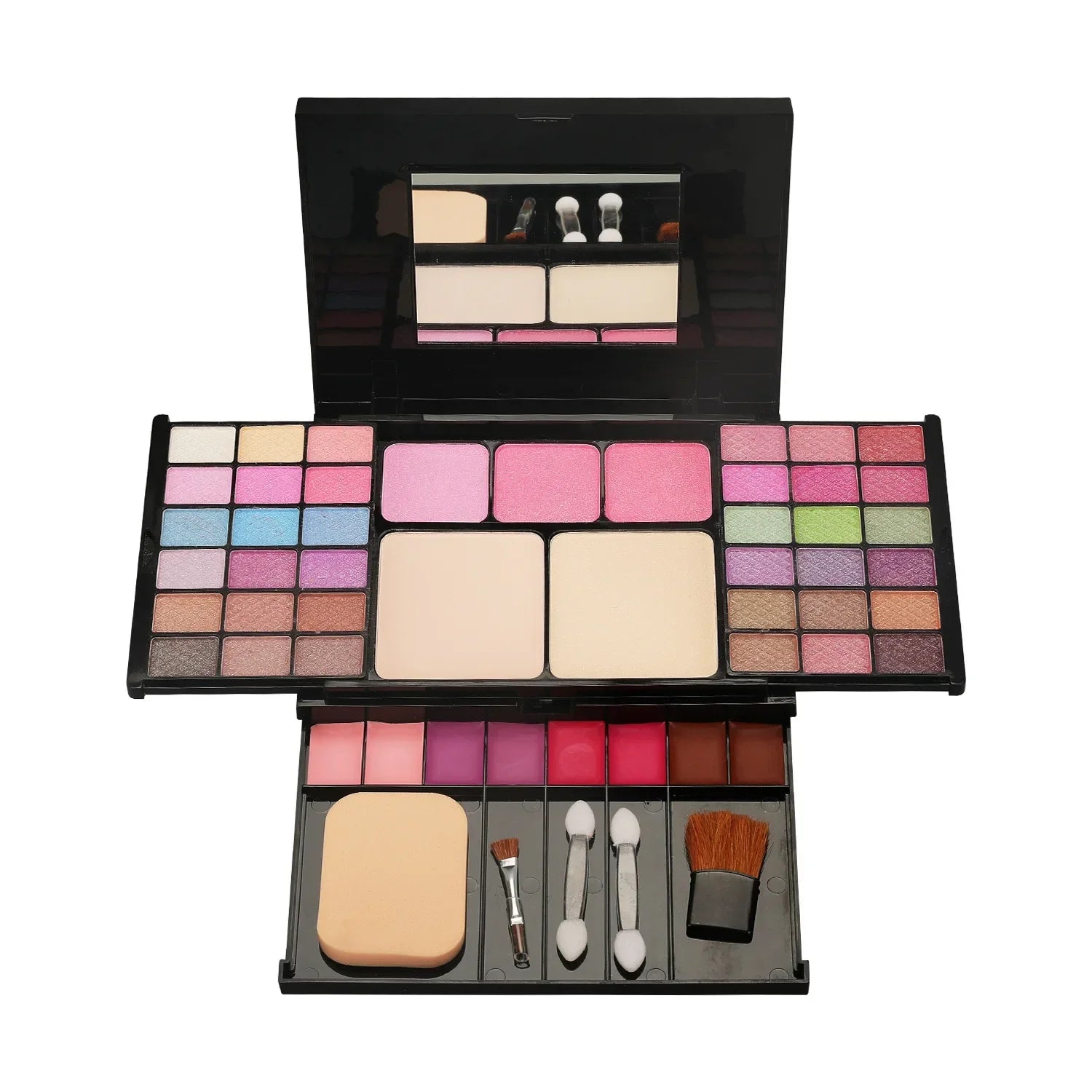 49-Color All-in-One Makeup Kit: Eyeshadow, Lip & Highlighter