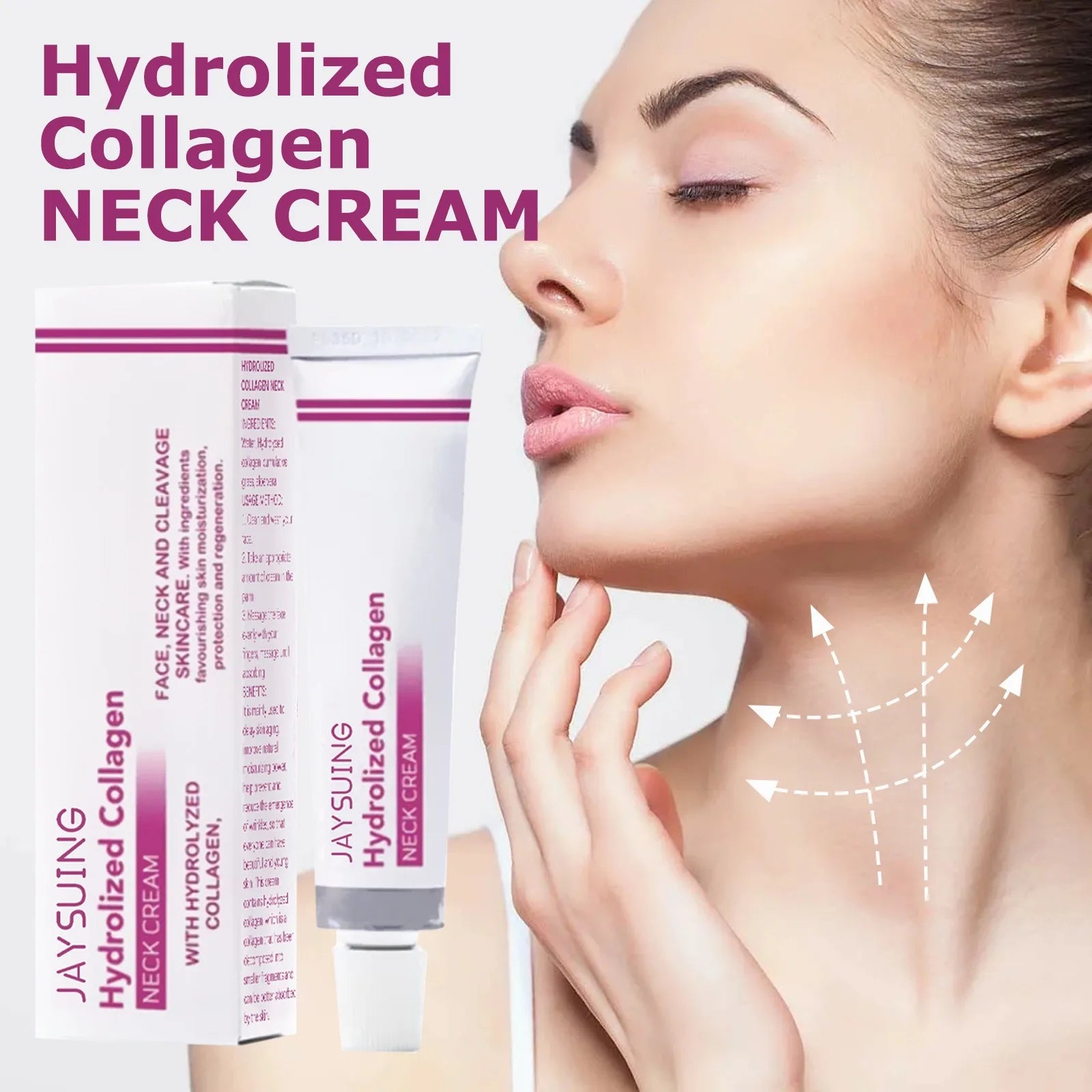 Neck Lines Protein Cream Collagen Anti-Aging Lift
