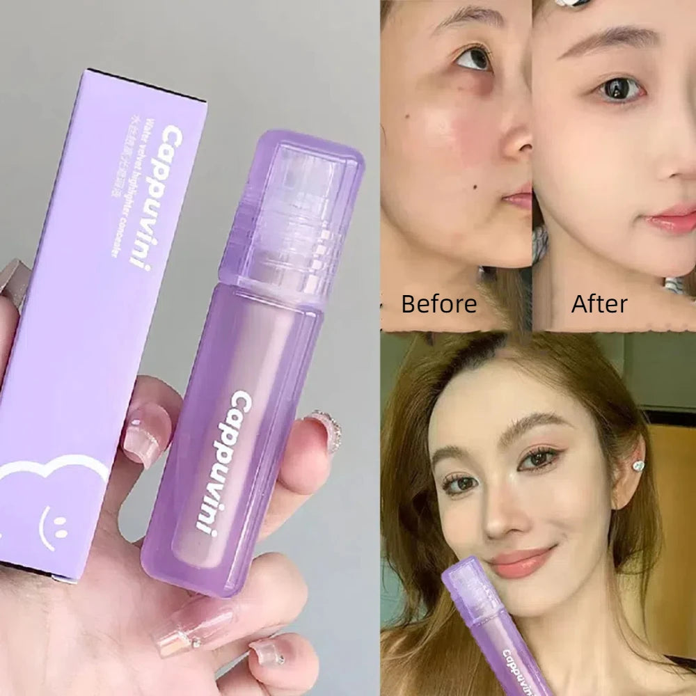 Face Concealer Waterproof Covers Acne Marks Dark Circles Long-lasting