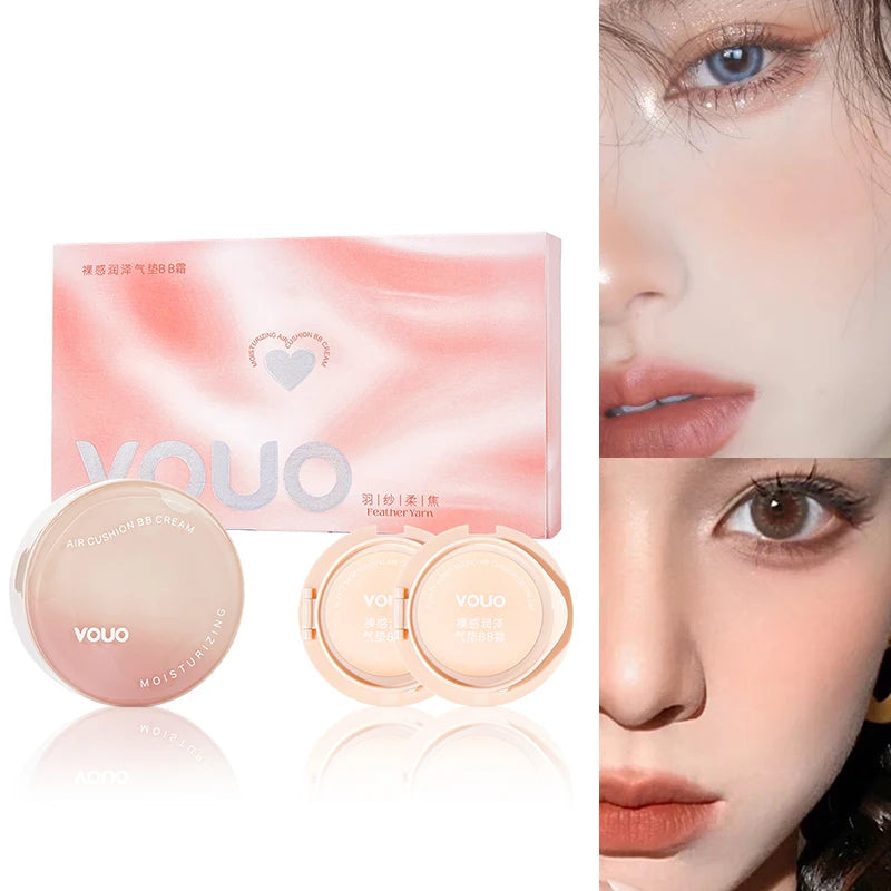 Concealing Cushion BB Cream – Hydrating, Long-Lasting with 2 Refills Vervelle
