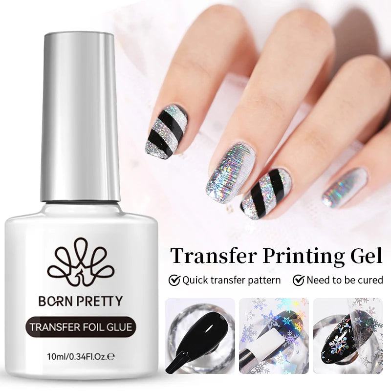 BORN PRETTY Jelly Nude Gel Nail Polish 10ml Light Pink