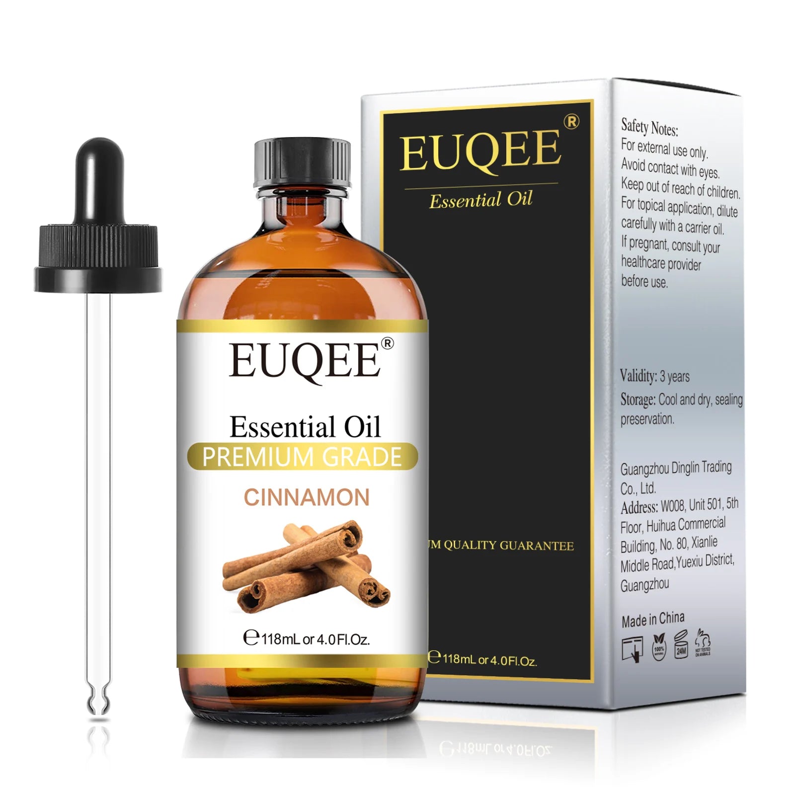 EUQEE Essential Oils 4oz – Aromatherapy & Home Fragrance