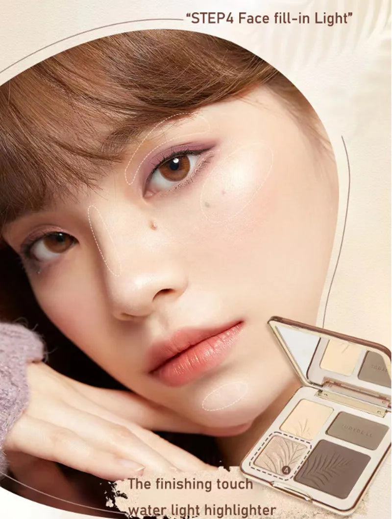 Judydoll Facial Highlighter – 3D Nose & Contour Powder Vervelle