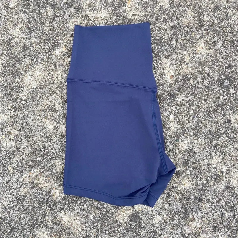 Sexy High-Waist Yoga Shorts for Women – Soft, Compression Fitness & Sport Vervelle