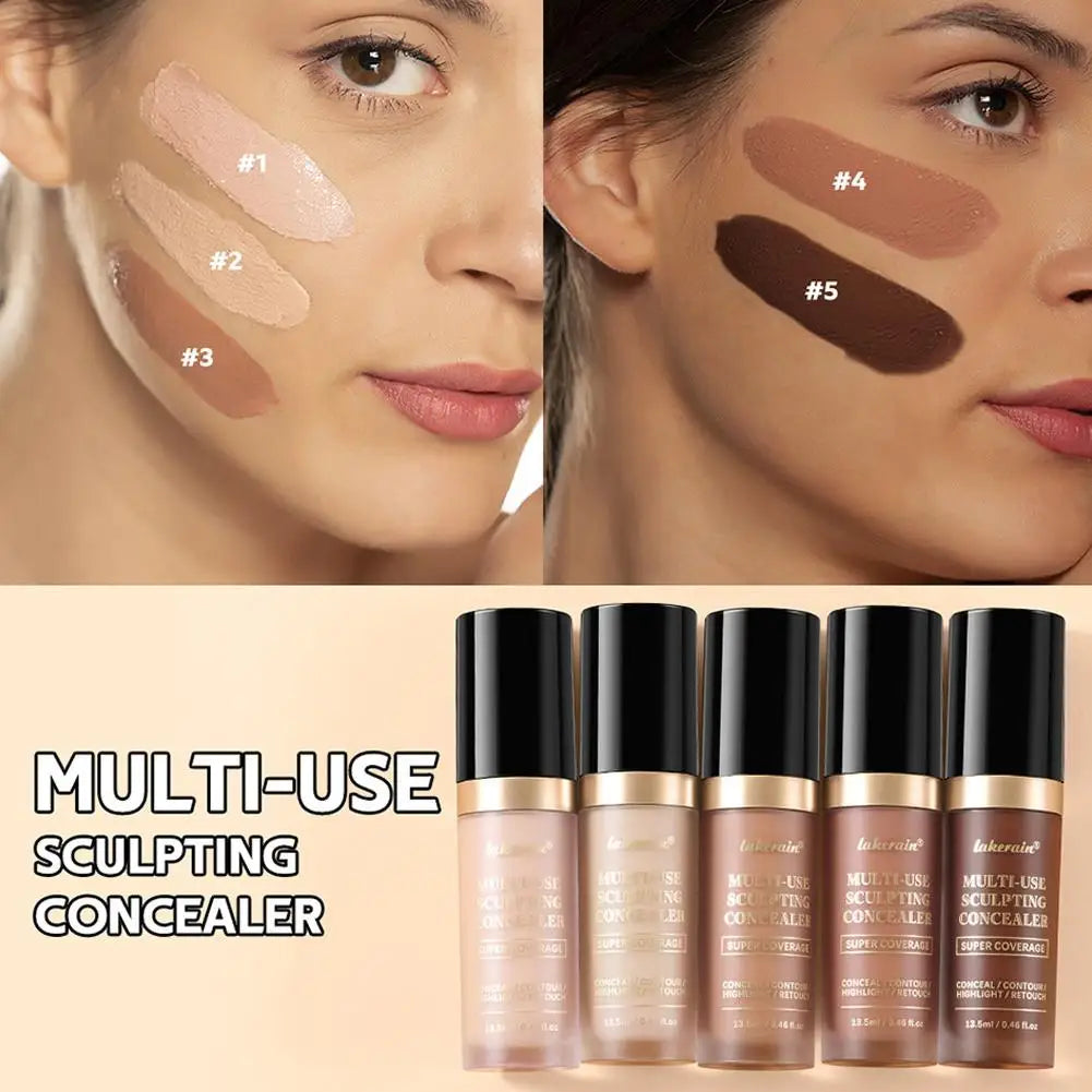 Super Coverage Concealer – Multi-Use Cream for Contour, Highlight & Retouch Vervelle