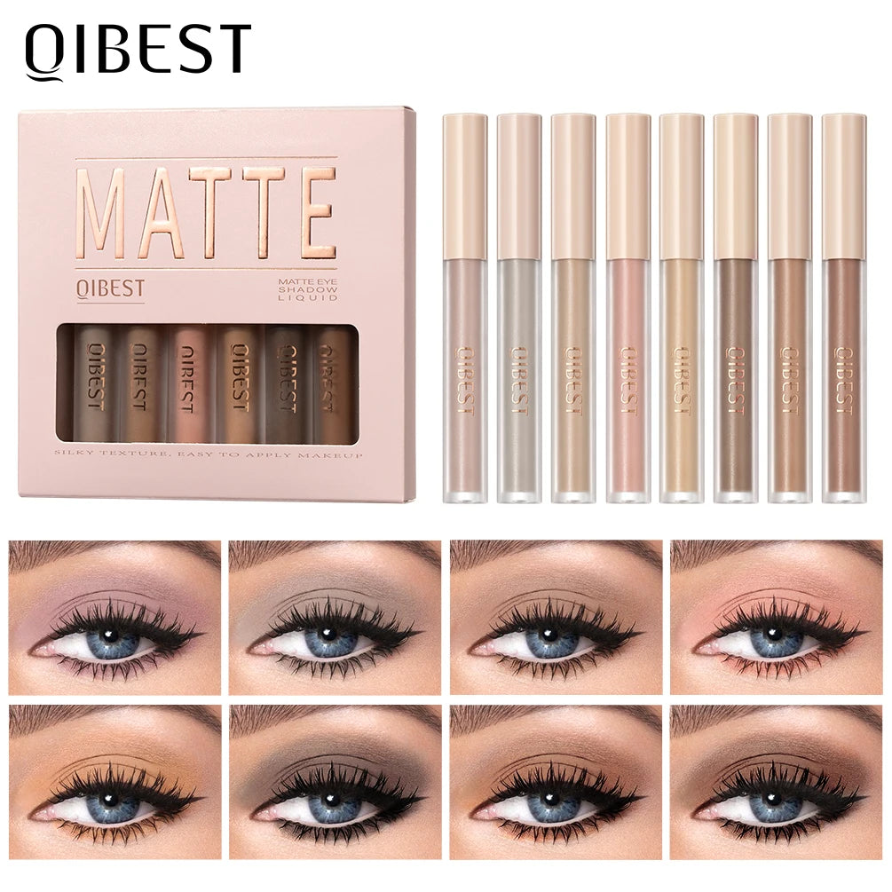Colorful Liquid Eyeshadow & Blush – Long-Lasting Set
