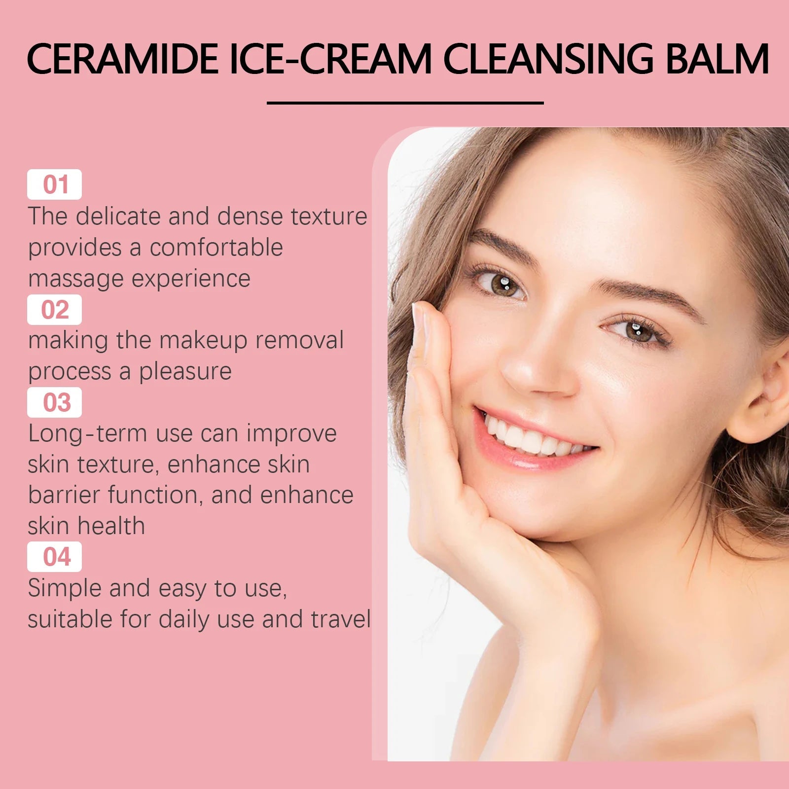 Makeup Remover Balm for Face, Eyes, and Lips Vervelle