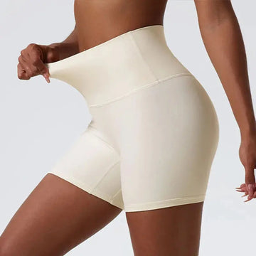 Super Soft Women’s High-Waist Yoga & Gym Shorts – Push-Up, Premium Fitness Vervelle