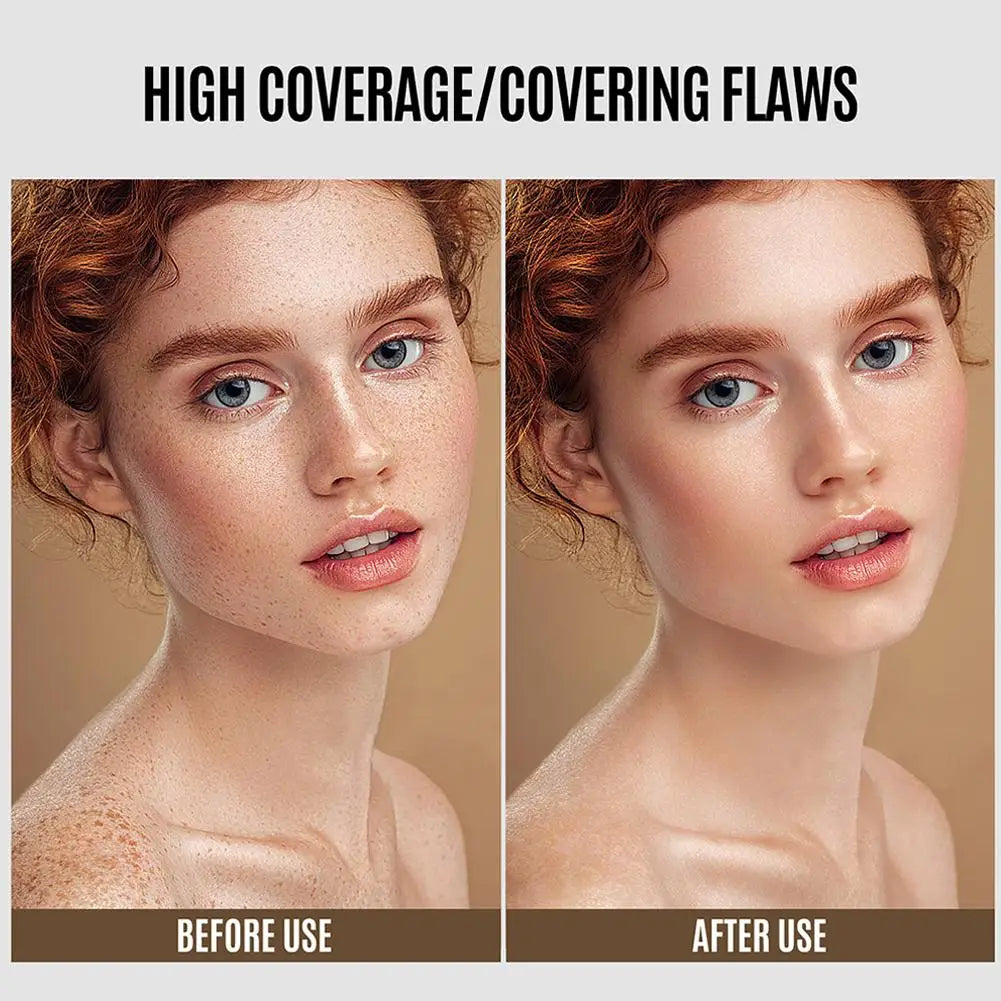 LOOKAVE Long-Lasting Liquid Foundation Full Coverage Matte Vervelle