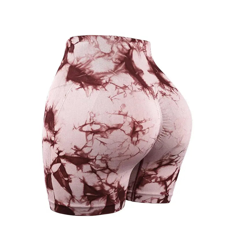 CHRLEISURE yoga shorts Women High Waist Seamless Ribbed Yoga & Biker Shorts Vervelle