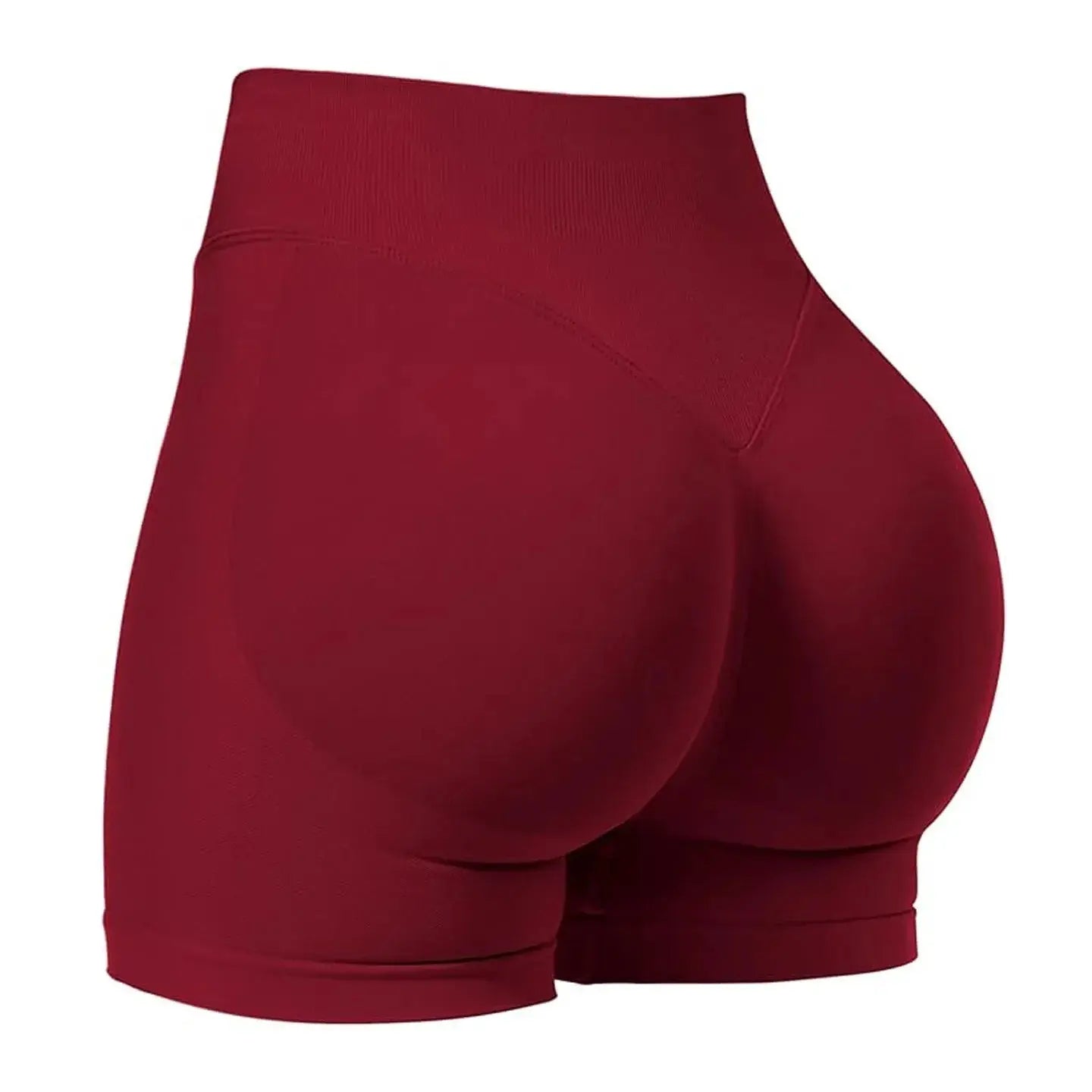 CZGUKE Women’s 4.5" Seamless Scrunch Bum Gym & Yoga Shorts High Stretch Vervelle