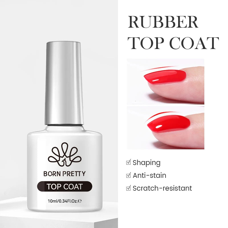BORN PRETTY Jelly Nude Gel Nail Polish 10ml Light Pink