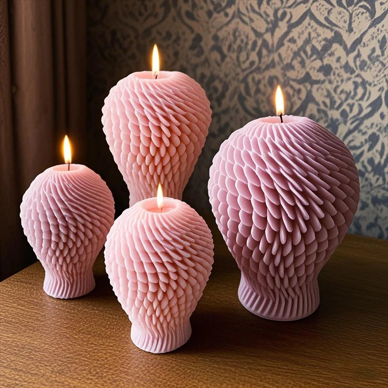 3D Geometry Ball Silicone Mold – Candle & Resin Crafts