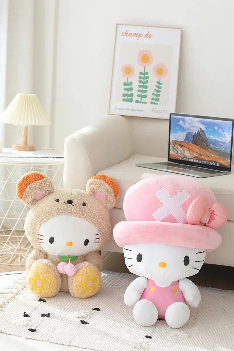 Kawaii Kuromi Kitty Cat Plush Toy Vervelle