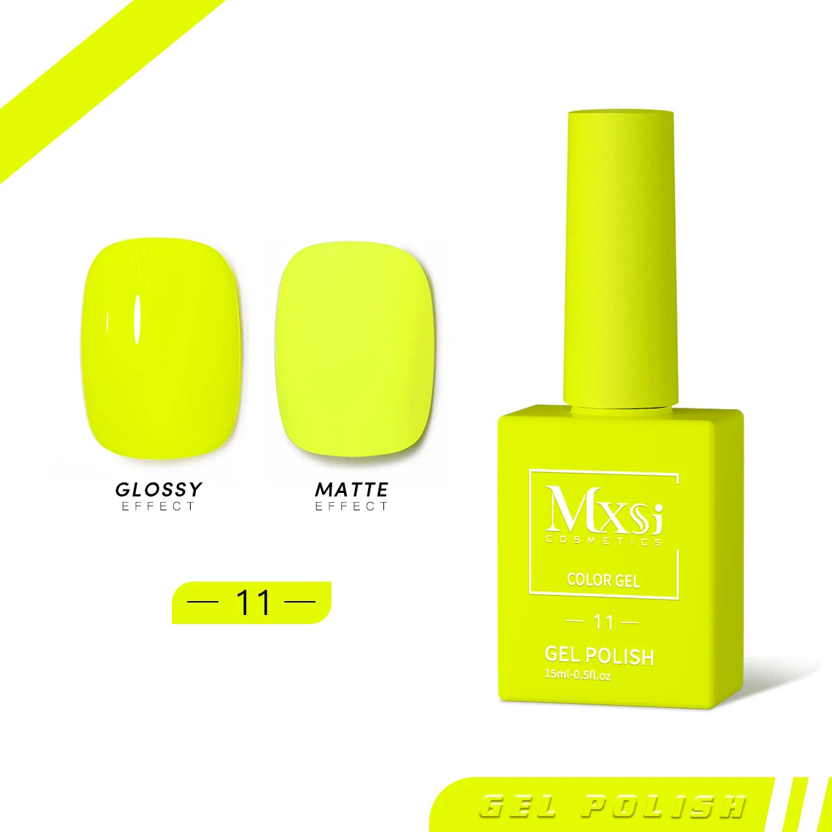 Mxsi 15ml Gel Nail Polish Neon & Pastel UV Gel Varnish