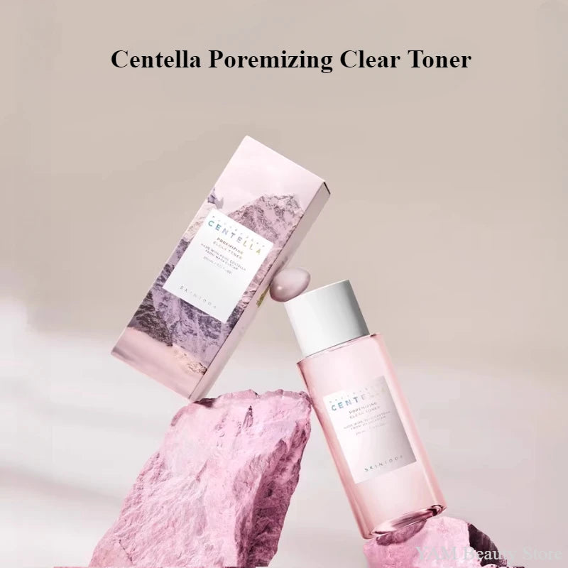 Centella Pink Salt Clear Toner Deep Foam Cleanser Face beauty Products Set