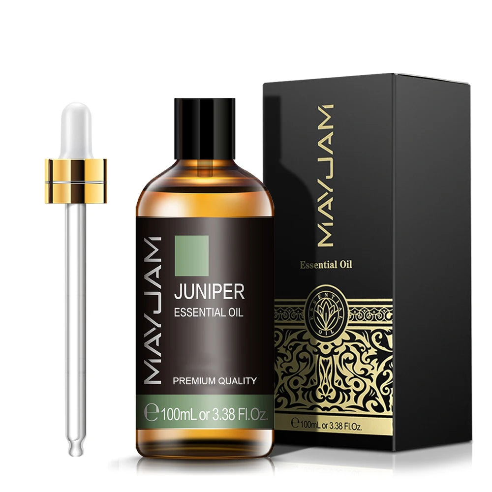 MAYJAM Essential Oils 100ml – Peppermint, Lavender & Lemongrass for Diffuser, Massage & Relaxation