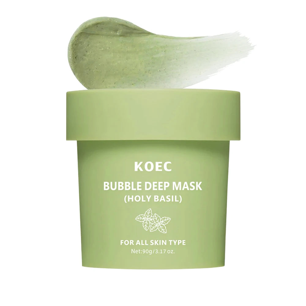 Cleansing Bubble Mud Mask Brand Facial Deep Cleansing