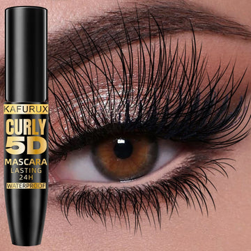 5D Black Waterproof Mascara Lengthening & Thickening Lashes
