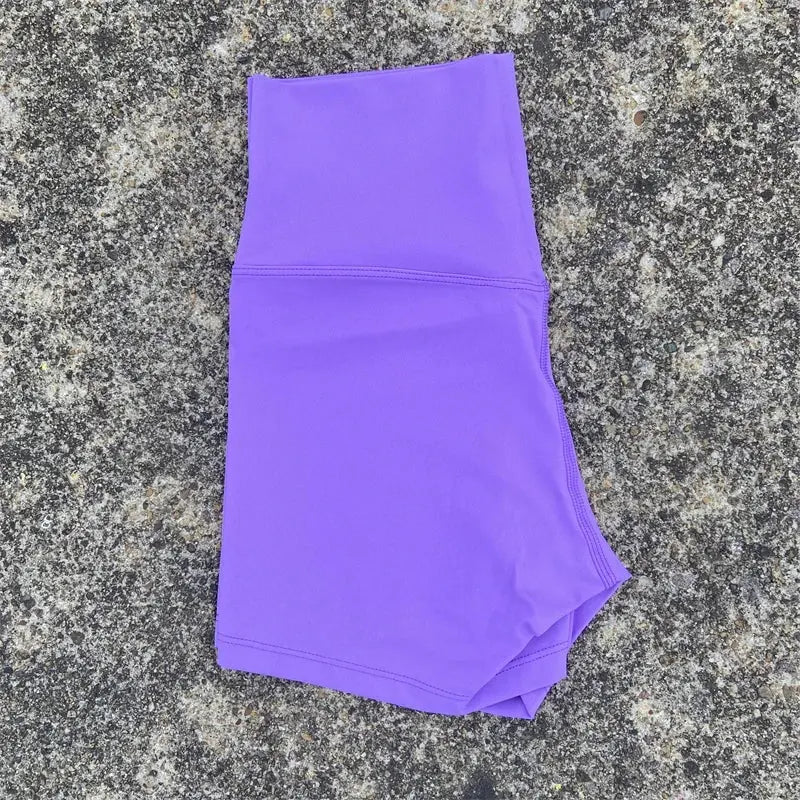 Sexy High-Waist Yoga Shorts for Women – Soft, Compression Fitness & Sport Vervelle