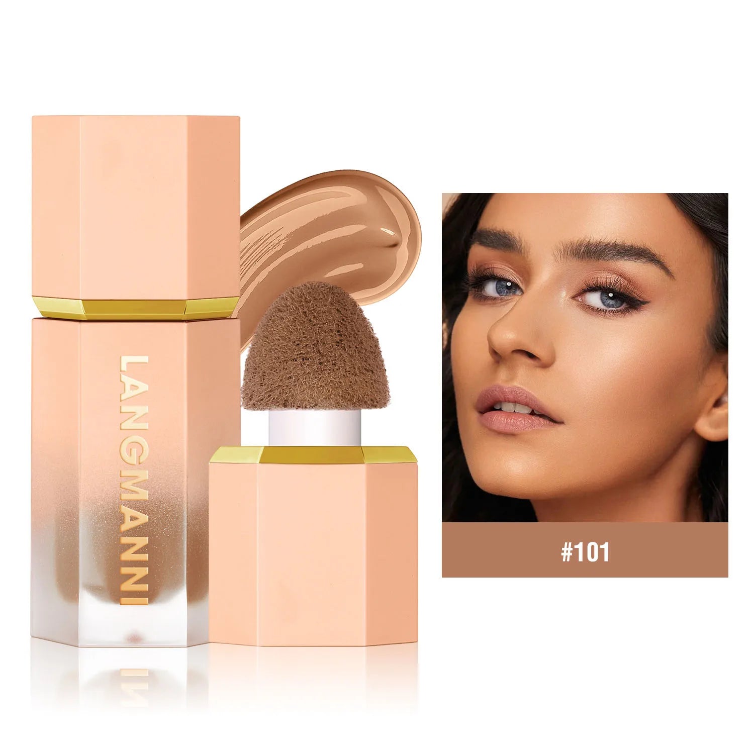 3-Color Liquid Contour & Concealer for Face Sculpting