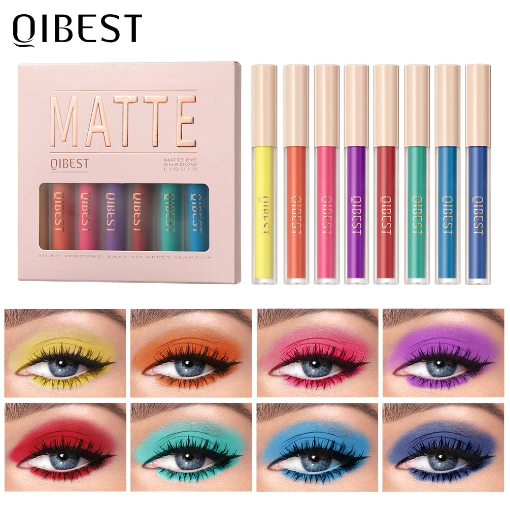 Colorful Liquid Eyeshadow & Blush – Long-Lasting Set