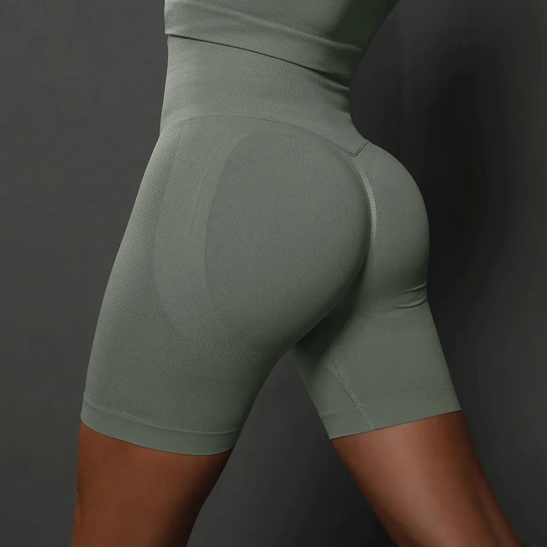 Women high waist fitness shorts Seamless Yoga & Fitness Shorts Push-Up Gym Leggings Vervelle