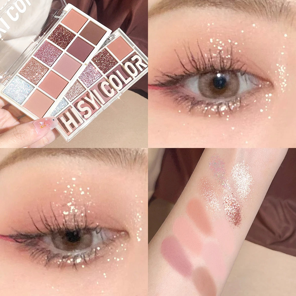 Star Rejuvenation 10-Color Eyeshadow Palette Pearl & Matte