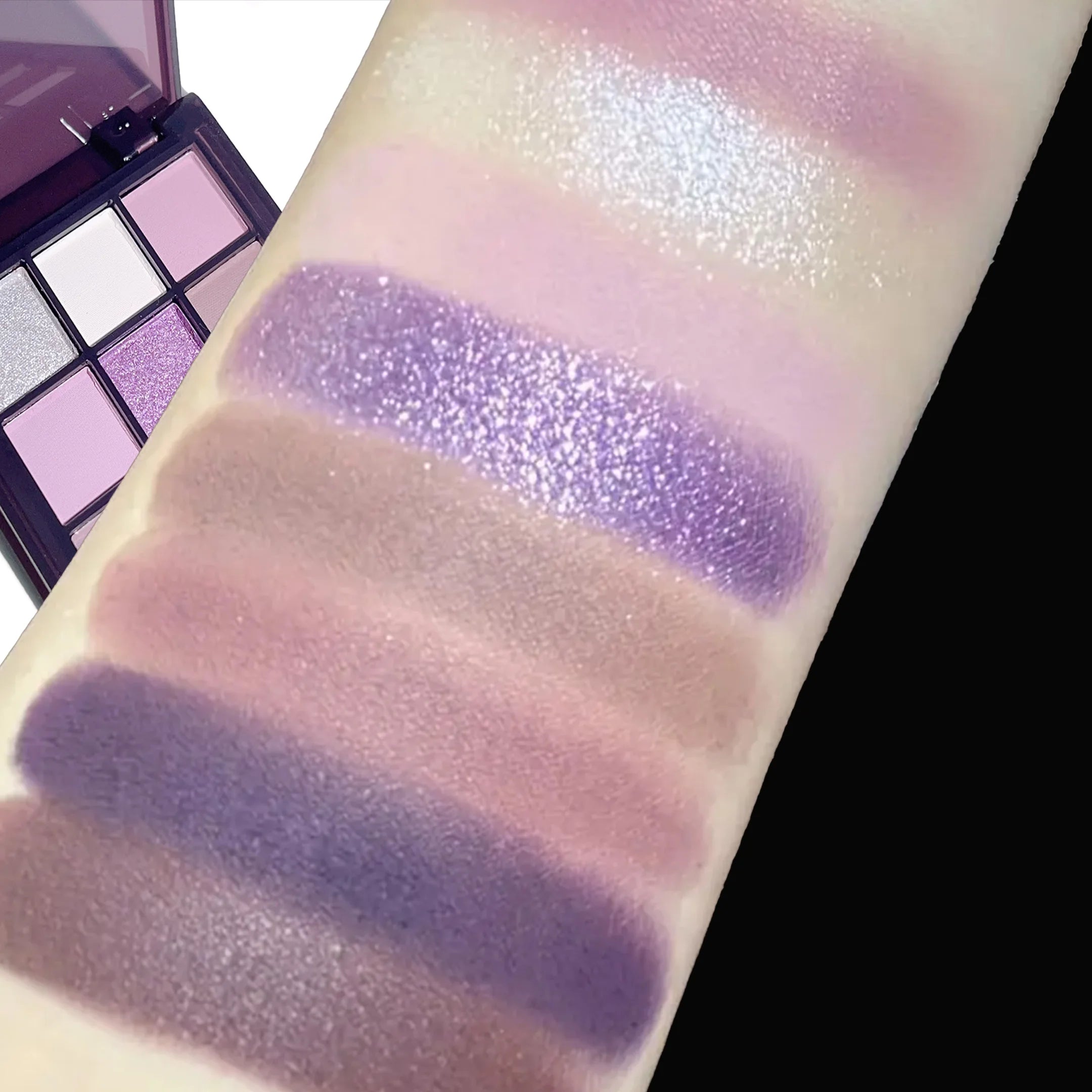 Purple Charm 9-Color Eyeshadow Palette Matte & Pearl