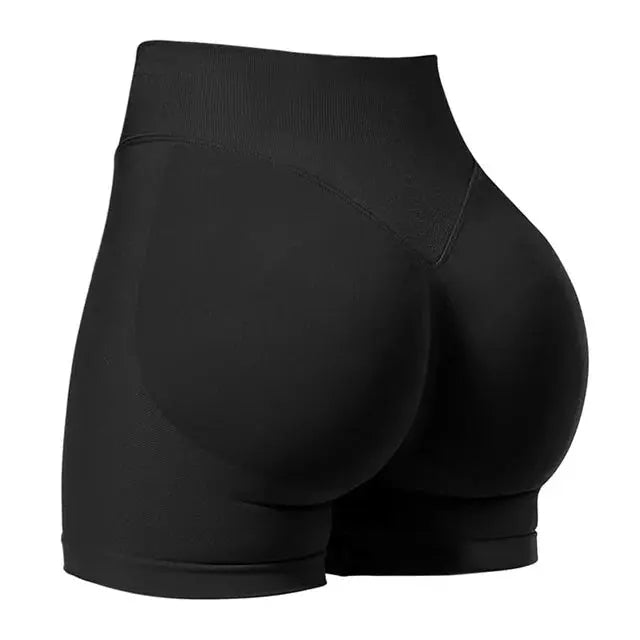 Women 4.5" Seamless Scrunch Bum Gym & Yoga Shorts High Waist Vervelle