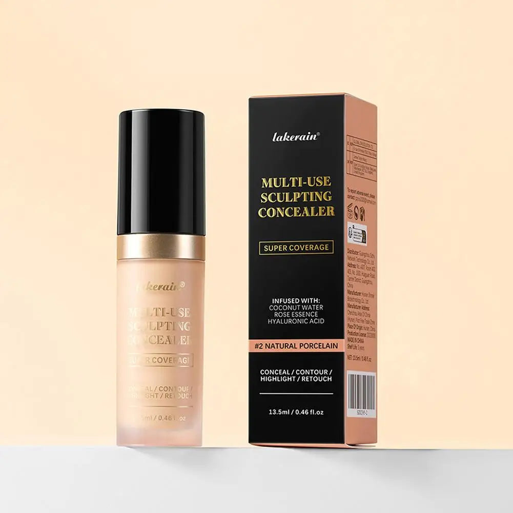 Super Coverage Concealer – Multi-Use Cream for Contour, Highlight & Retouch Vervelle