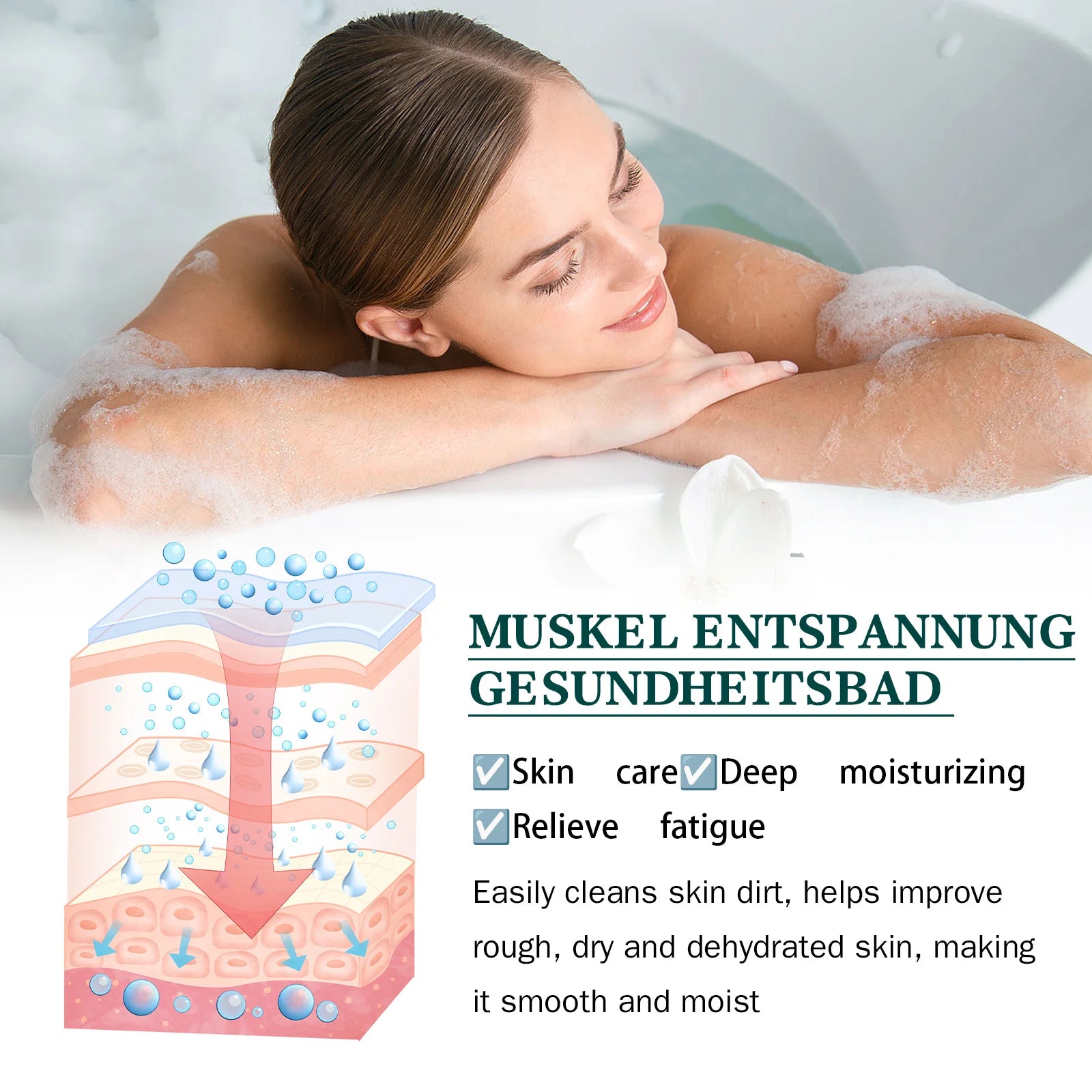 Nourishing Bath Oil – Exfoliating & Moisturizing Body Care