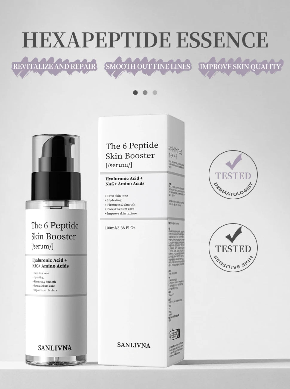Peptide Essence Facial Set Vervelle