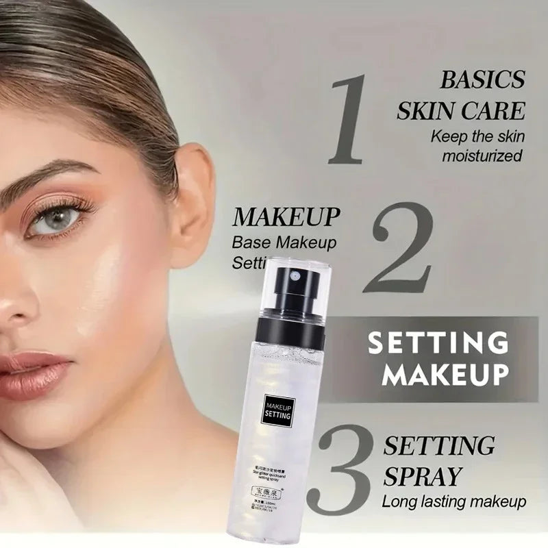 100ML Long-Lasting Makeup Fixing Spray: Waterproof & Oil Control