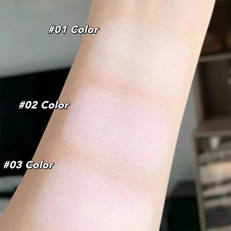 Facial Highlighter Makeup Palette Pink Bunny Face Matte Highlight Lasting Eyeshadow