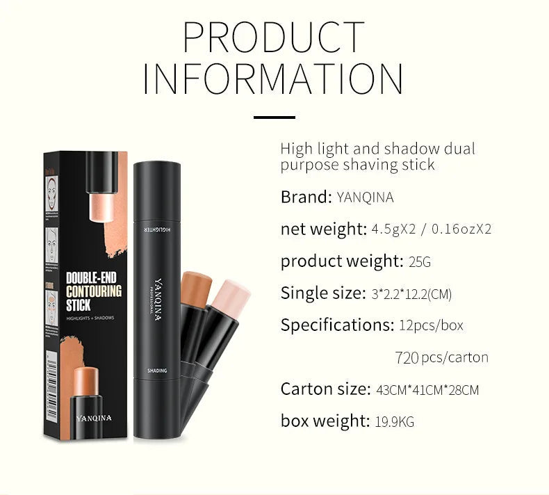 Double-Head Contour Stick Vervelle