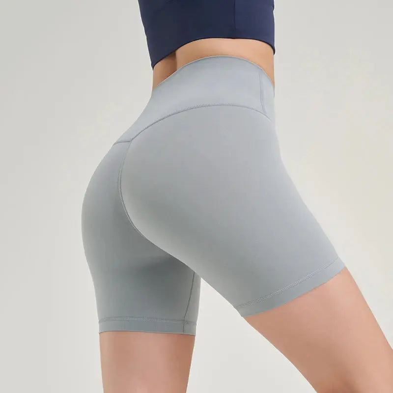 Women’s High-Waist Gym & Yoga Shorts – Breathable, Elastic, Seamless Vervelle