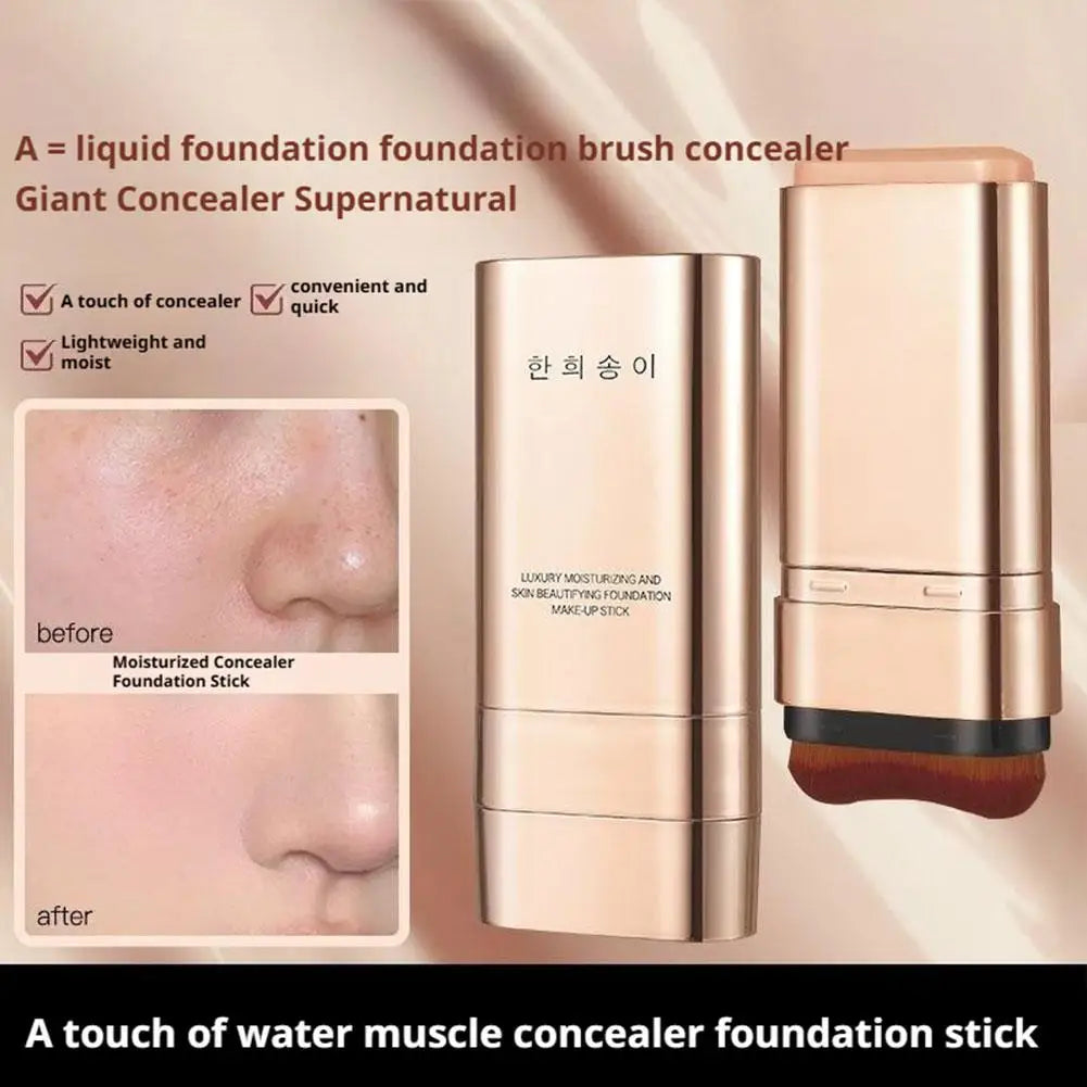 Double-Ended Foundation Stick: Long-Lasting & Concealer