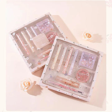 8-Piece Makeup Beauty Set Lipstick Eyeshadow Blush Concealer